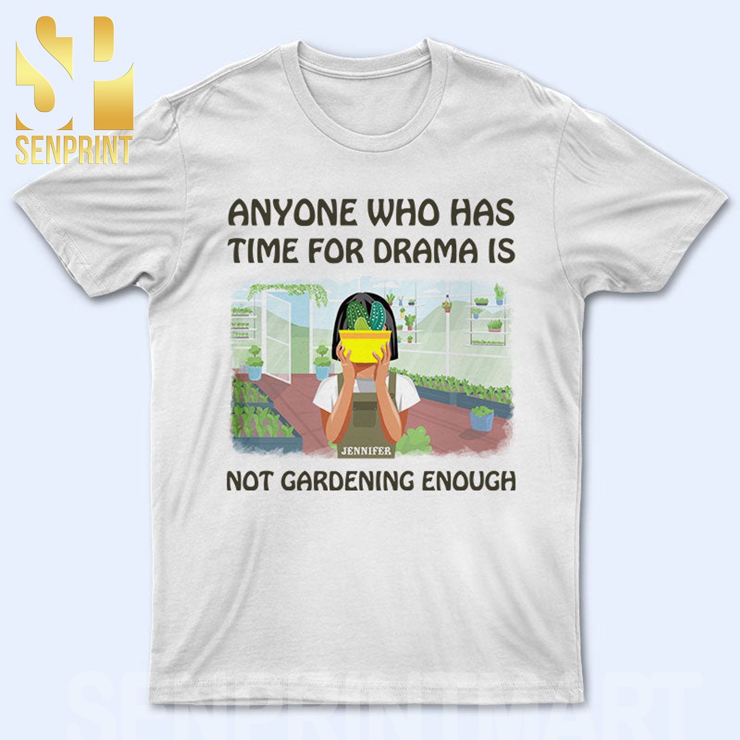 Not Gardening Enough – Personalized Custom Tshirt