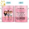 Personalized A Girl Who Loves Books Reading Reading Gift Mug