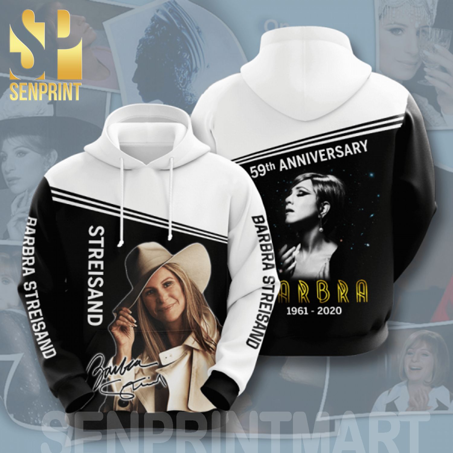 Barbra Streisand 59th Anniversary 3D All Over Print Shirt