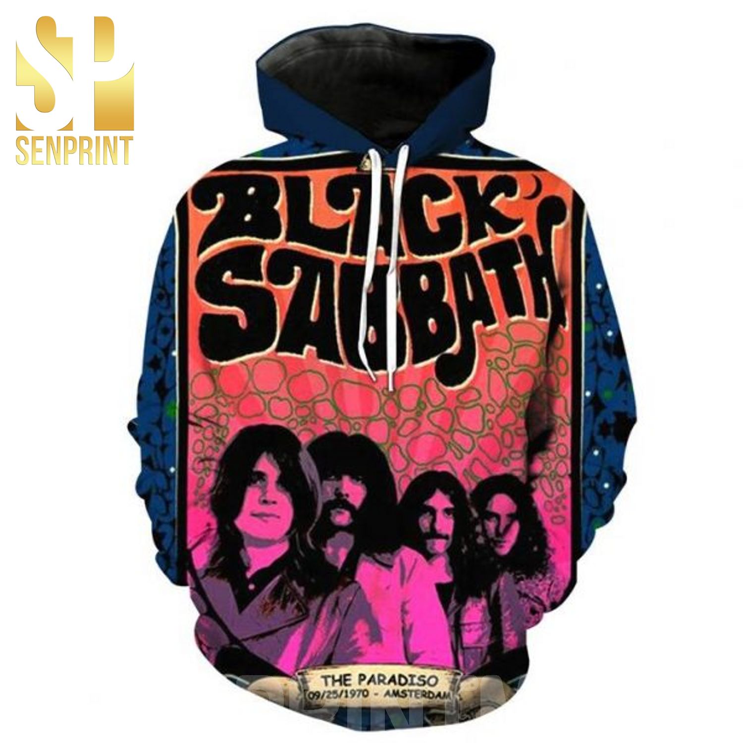 Black Sabbath Rock Band 3D All Over Print Shirt