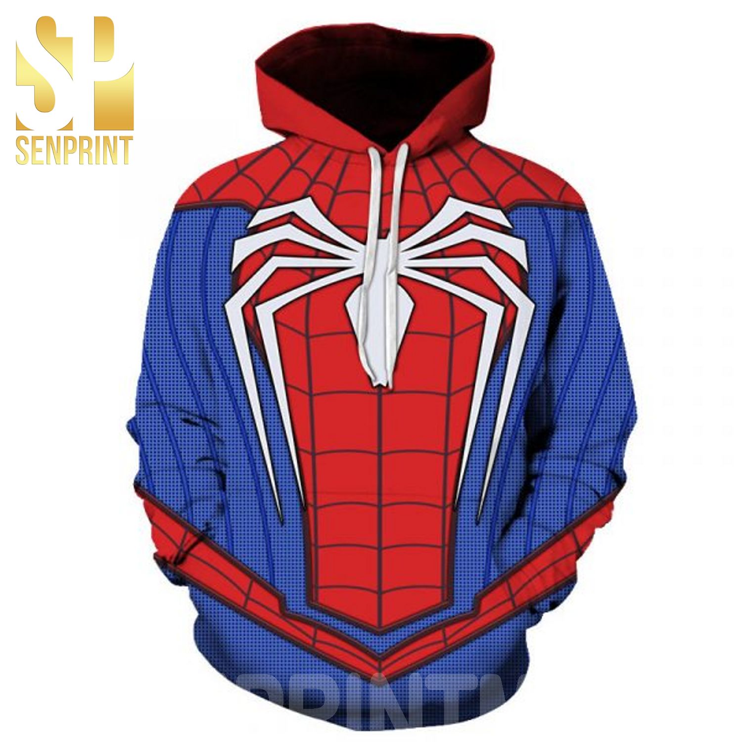 Costume Spider Man Red Blue Suit 3D All Over Print Shirt