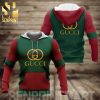 Gucci Green Classic Symbol Pattern Full Printed Shirt