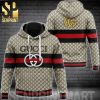 Gucci Stripe Classic Symbol Pattern 3D Full Printed Shirt