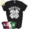 Boston Four-Leaf Clover Saint Patrick’s Day Day Gift Shirt