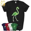 Flamingo Four-Leaf-Clover Irish Patrick Day Gifts Shirt