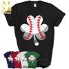 Four Leaf Clover Baseball Player Shamrock St Paddys Day Gift Shirt – IL31