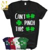 Four Leaf Clover Volleyball Shamrock St Paddys Day Gift Shirt