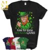 Funny Shamrock Four Leaf Clover Hat Soccer St Paddys Gift Shirt