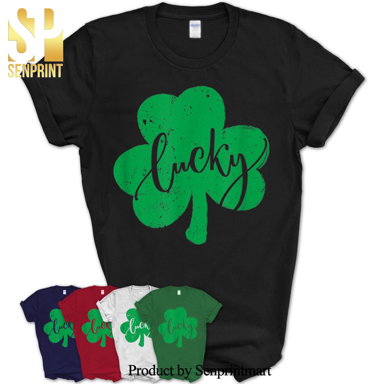Luck Of The Irish Clover Shirt