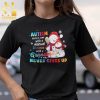 Auntie Bear Christmas Gifts Shirt Red Buffalo Plaid Polar Bear