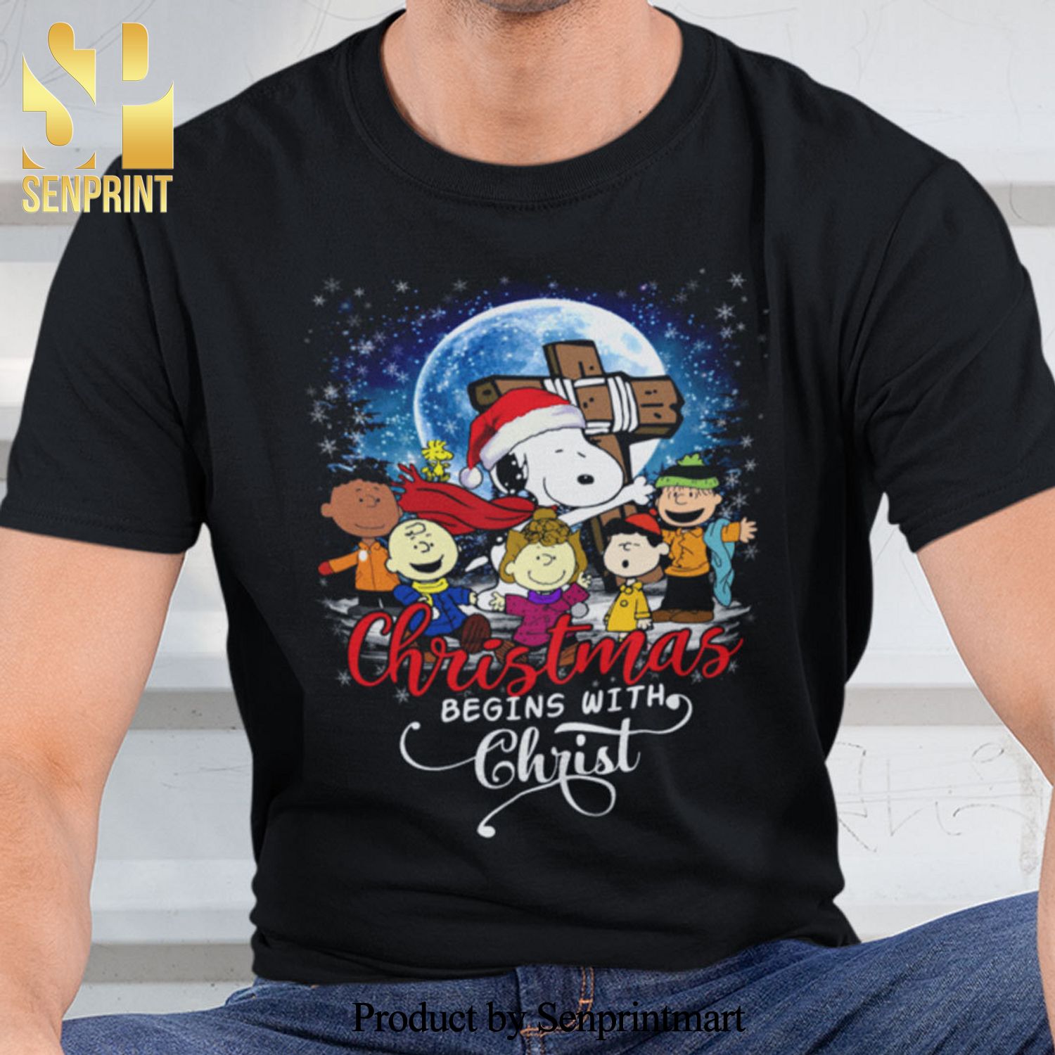 Christmas Begins With ChrisGifts Shirt Snoopy