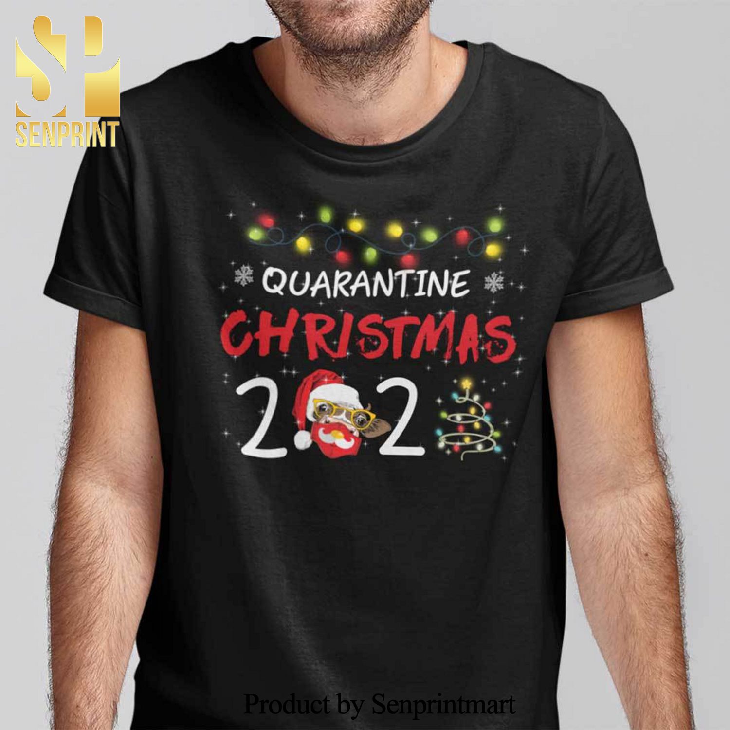 Christmas Cow Christmas Gifts Shirt Quarantine Christmas 2021