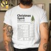 Christmas Redhead Christmas Gifts Shirt The Reason Santa Has A Naughty List