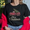Funny Gnome Christmas Gifts Shirt I’m Dreaming Of A Wine Christmas