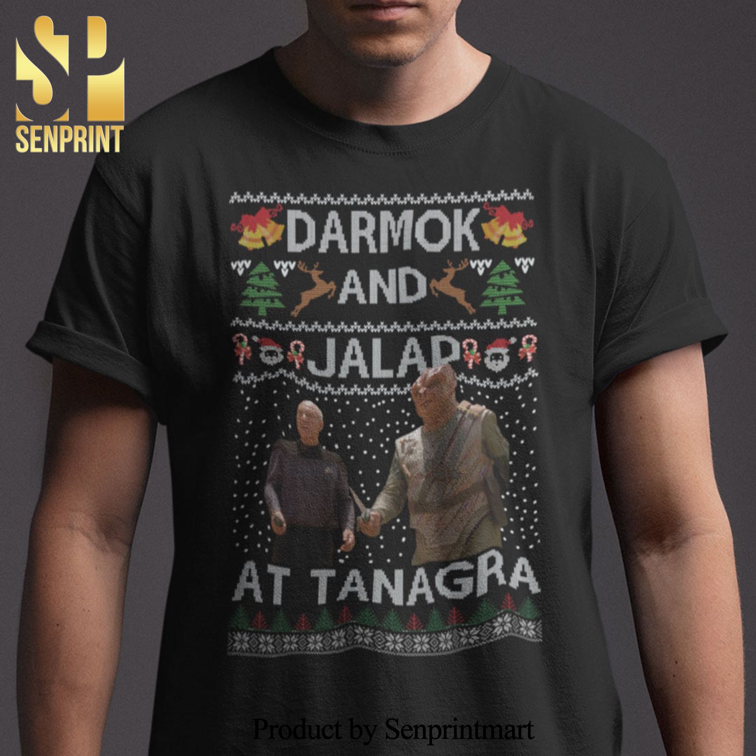 Darmok And Jalad At Tanagra Christmas Gifts Shirt Ugly Christmas