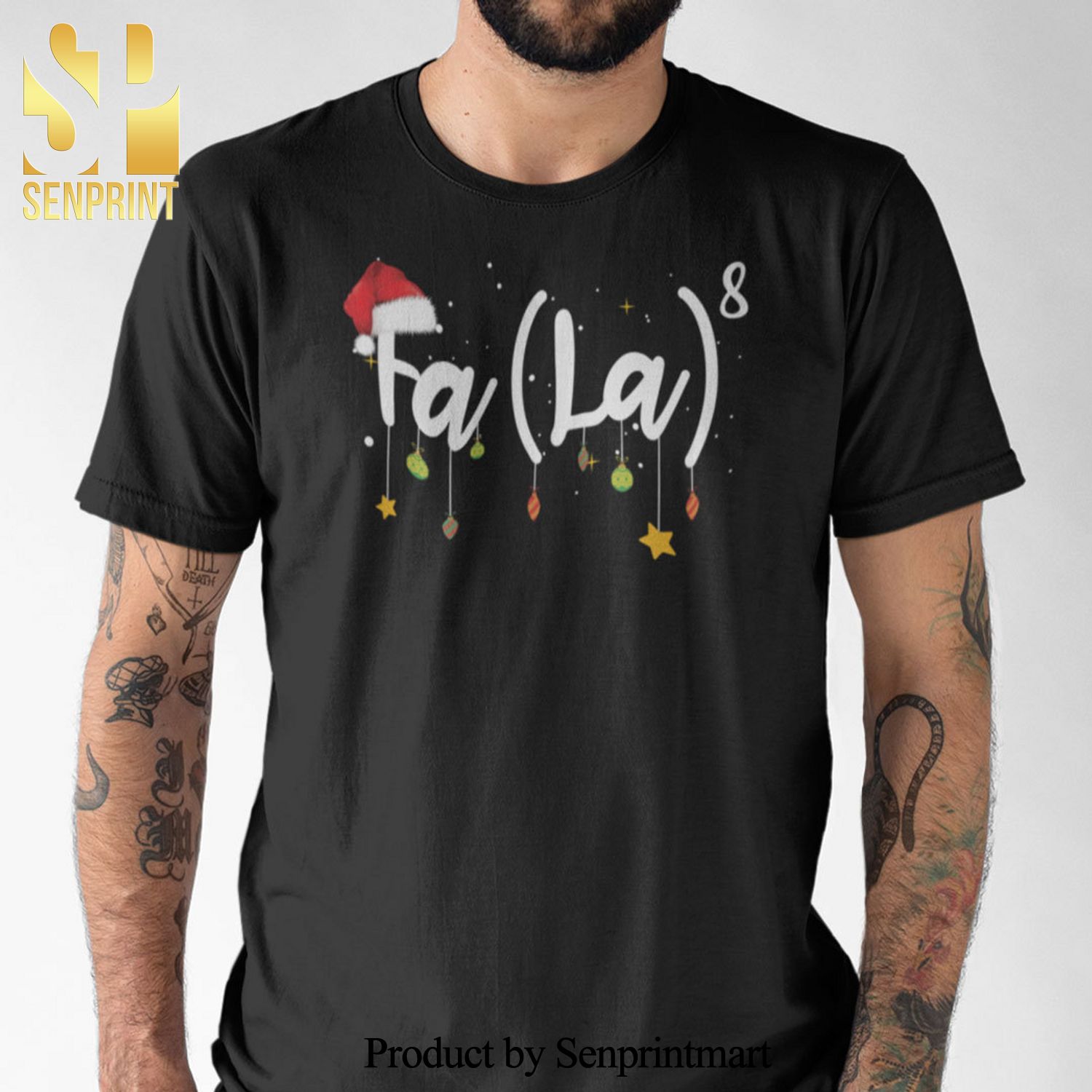 FA  LA 8 Christmas Gifts Shirt Math Christmas