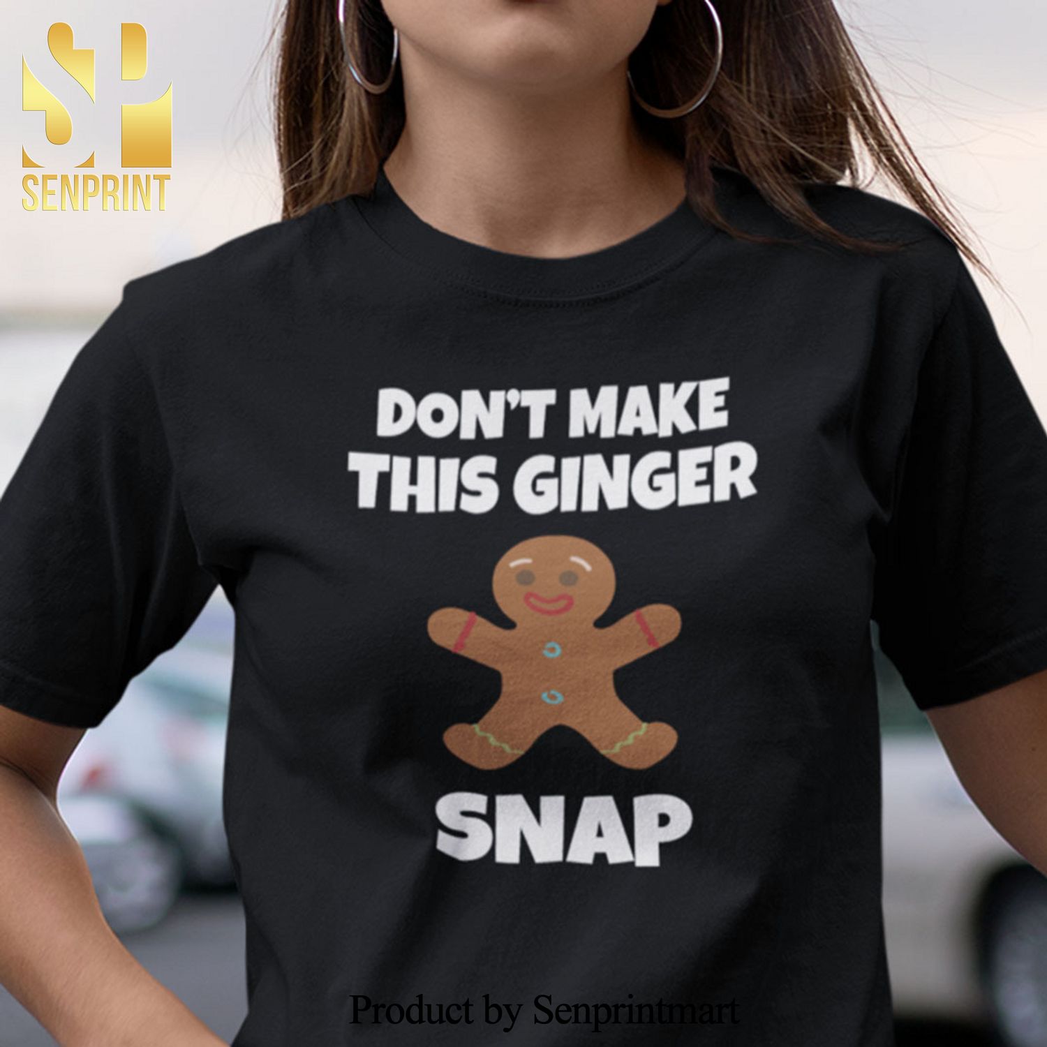 Funny Redhead Christmas Gifts Shirt Don’t Make This Ginger Snap Bear