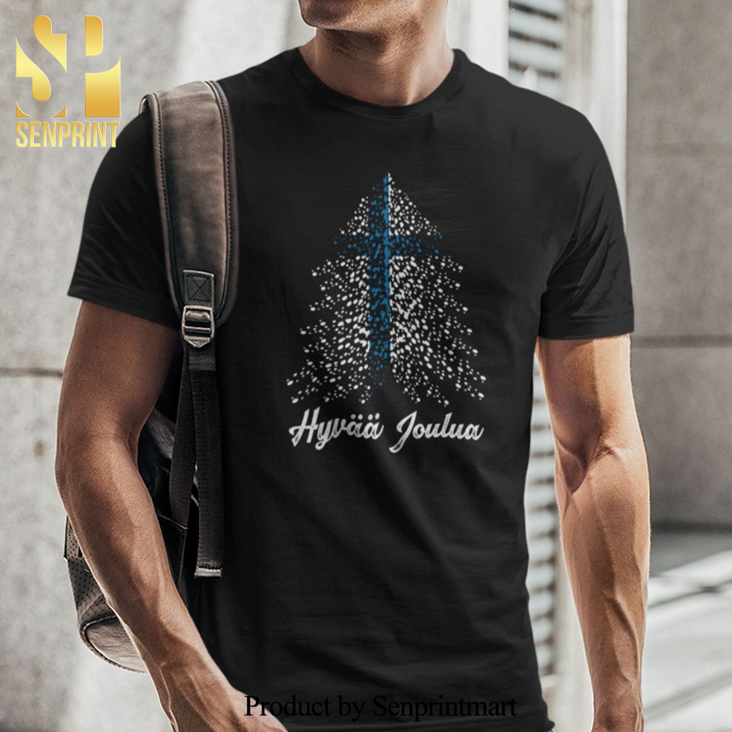 Hyvaa Joulua Christmas Gifts Shirt Merry Christmas God Lovers