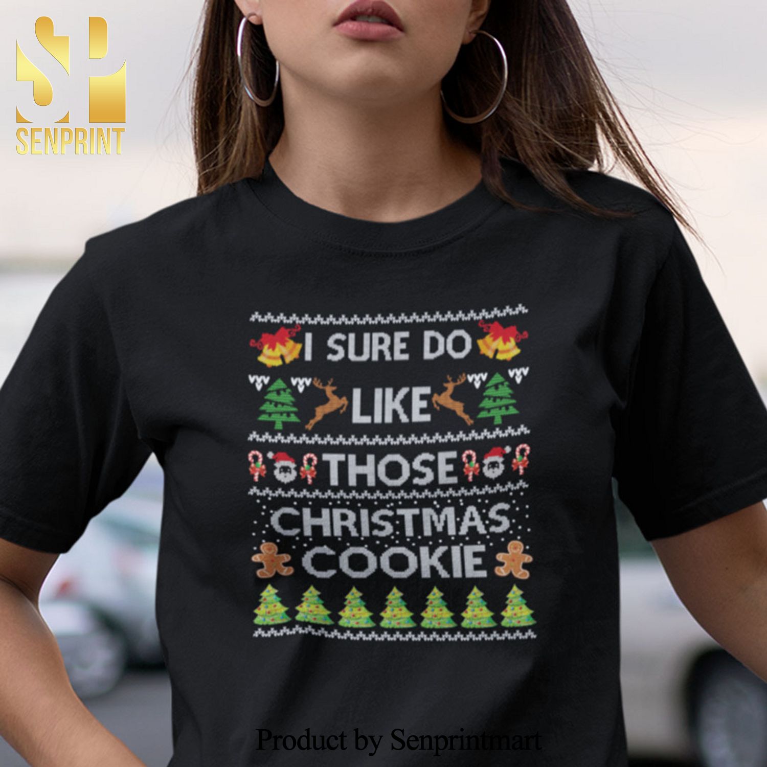 I Sure Do Like Those Christmas Cookie Christmas Gifts Shirt