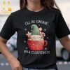 I’ll Be Gnome For Christmas Gifts Shirt Gnome Red Car