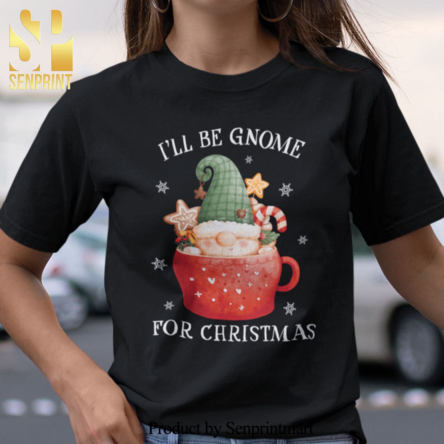 I’ll Be Gnome For Christmas Gifts Shirt Gnome Pun Christmas Gifts Shirt