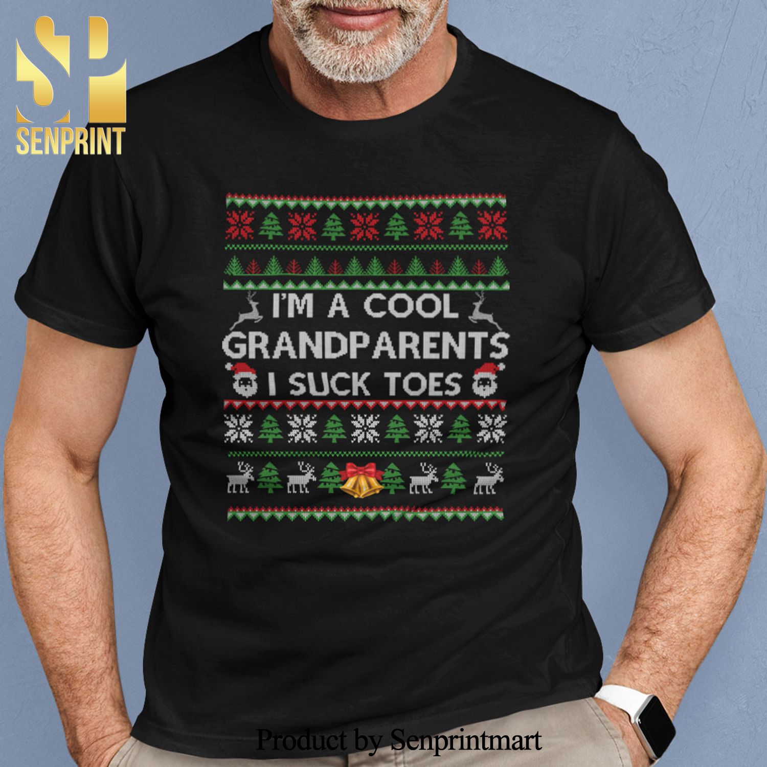 I’m A Cool Grandparent I Suck Toes Christmas Gifts ShirGifts Shirt