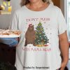 Love Christmas With My Tribe Christmas Gifts Shirt Buffalo Skull