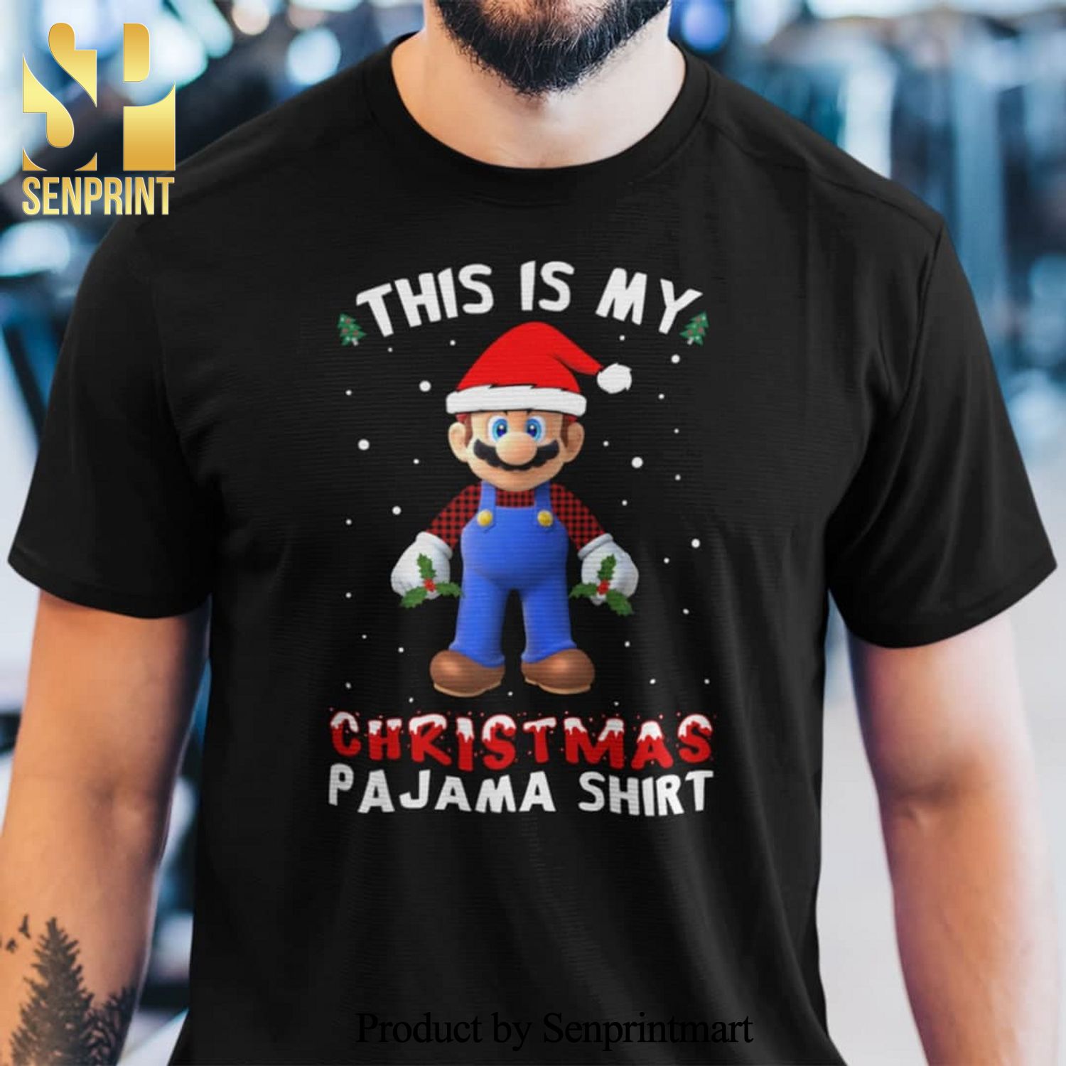 Mario Christmas Gifts Shirt This Is My Christmas Pajama Christmas Gifts Shirt