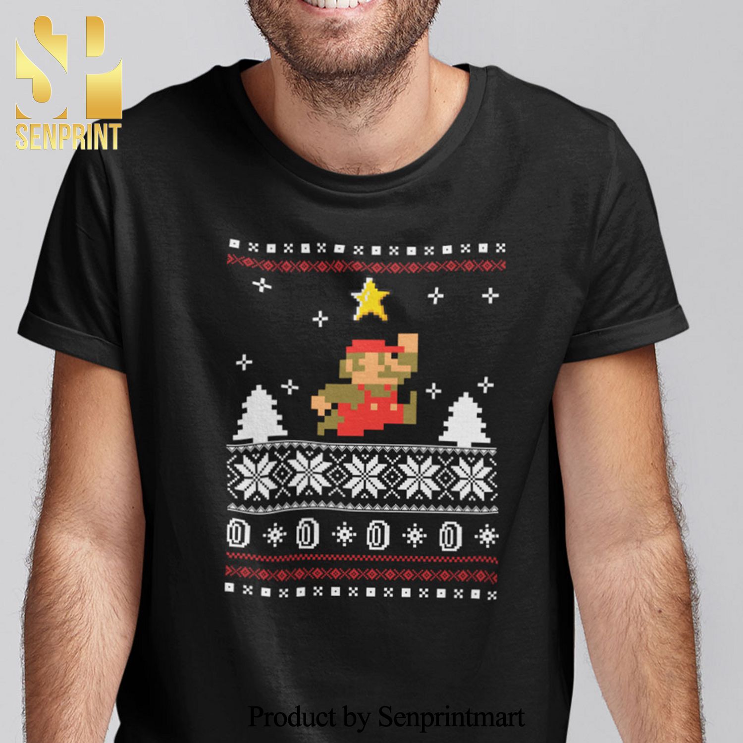 Mario Ugly Christmas Gifts Shirt