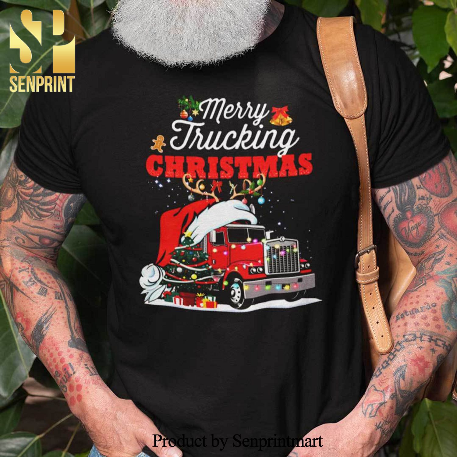 Merry Trucking Christmas Gifts Shirt