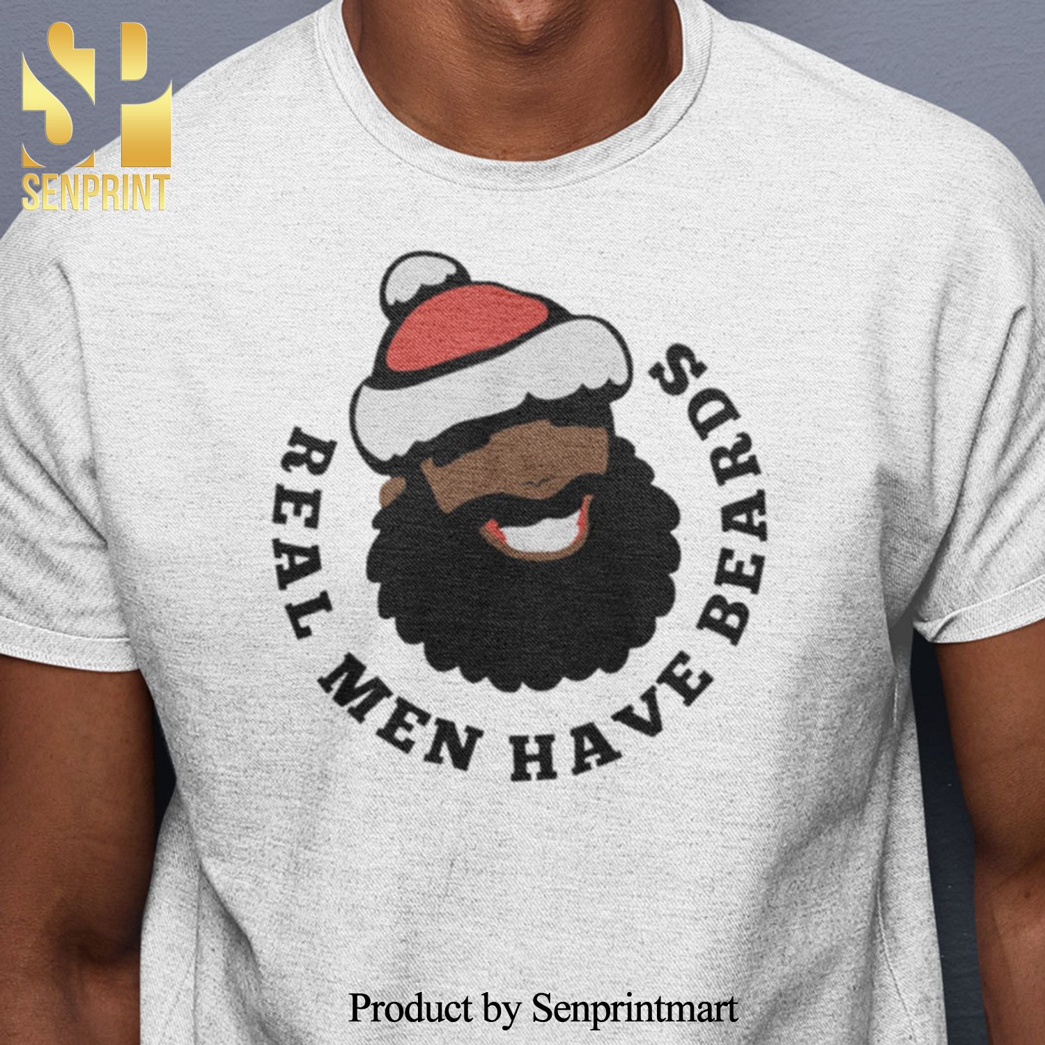 Real Men Have Beards Christmas Gifts Shirt