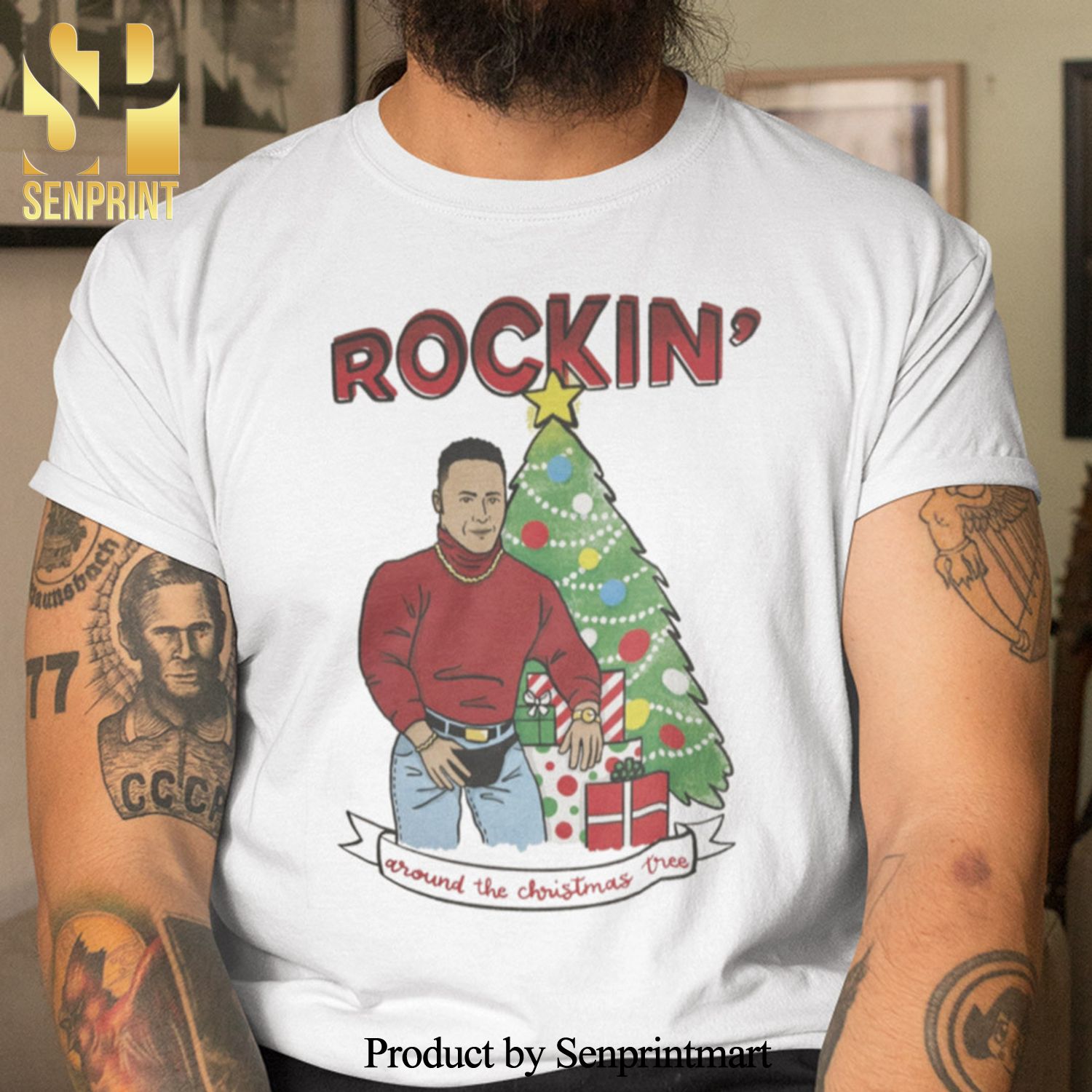 Rockin’ Around the Christmas Tree Christmas Gifts Shirt