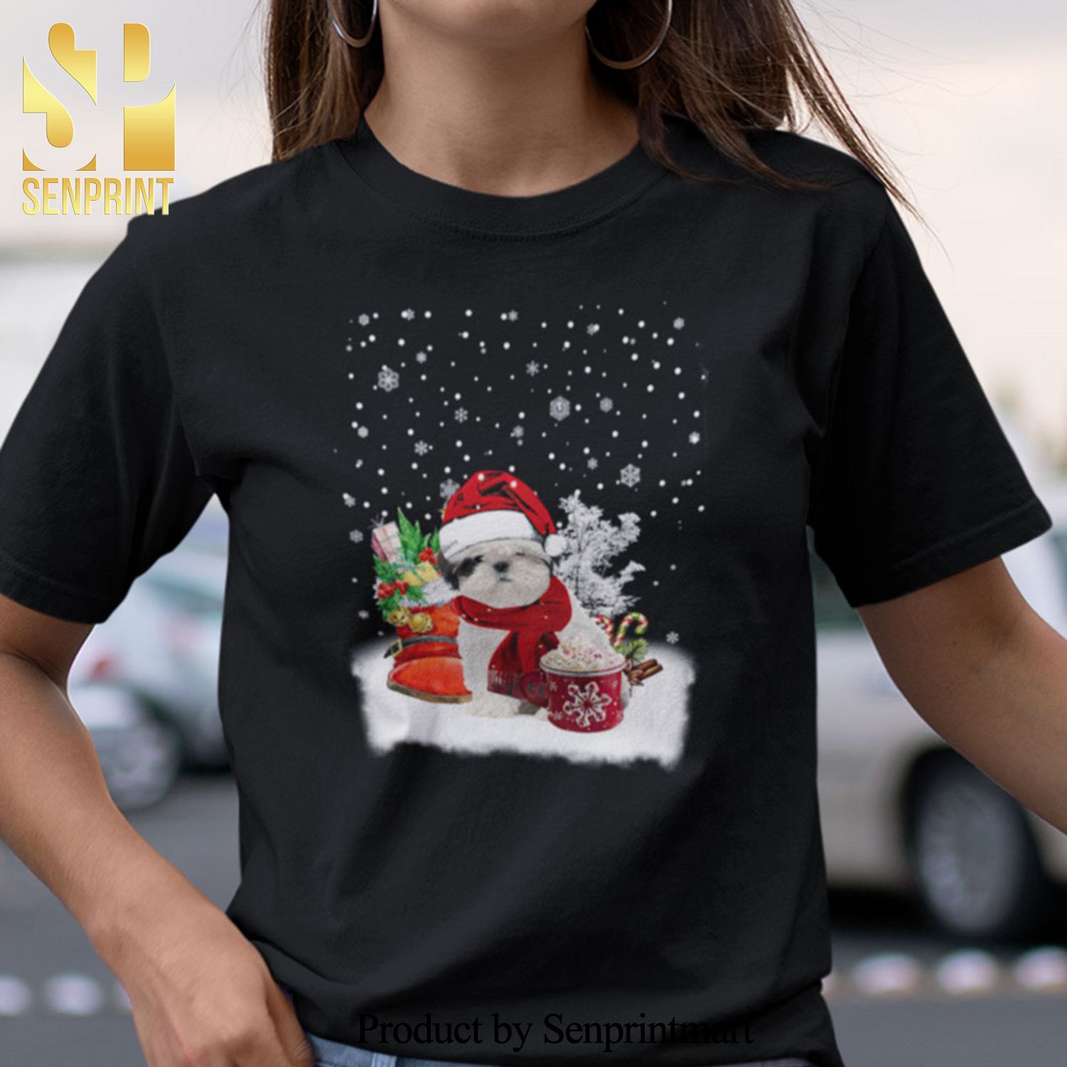 Shih Tzu Dog Christmas Gifts Shirt Shih Tzu Lover