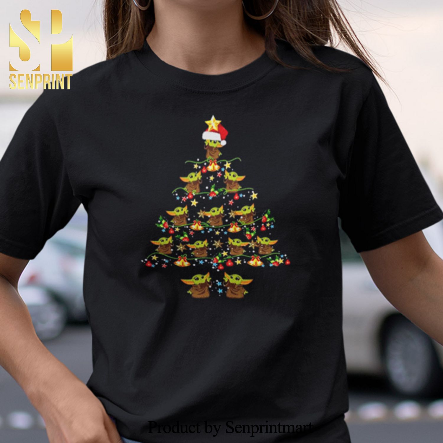 Star Wars Baby Yoda Christmas Tree Christmas Gifts Shirt