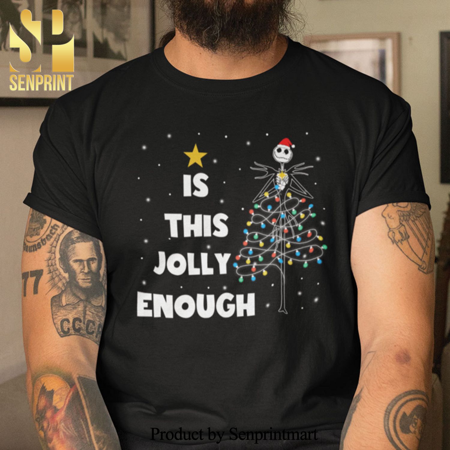 The Nightmare Christmas Gifts Shirts Is This Jolly Enough