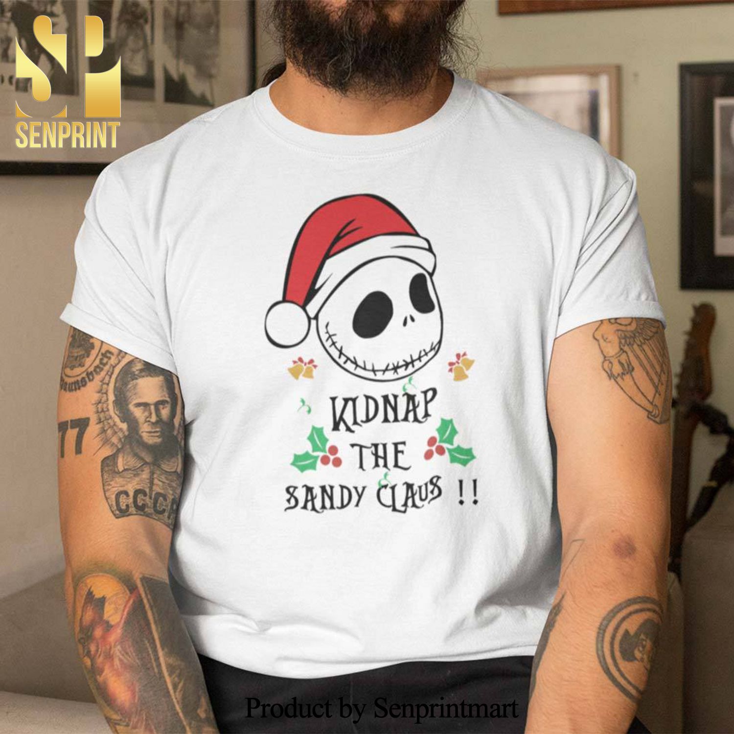 The Nightmare Christmas Gifts Shirts Kidnap The Sandy Claus