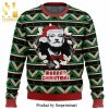 A Very Tony Stark Iron Man Marvel Knitted Ugly Christmas Sweater