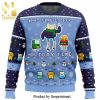 Adventure Time Christmas Quest Knitted Ugly Christmas Sweater