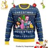 Adventure Time Merry Christmas Knitted Ugly Christmas Sweater
