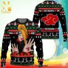 Akatsuki Clouds Naruto Anime Knitted Ugly Christmas Sweater