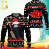 Akatsuki Logo Naruto Manga Anime Knitted Ugly Christmas Sweater