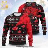 Akatsuki Logo Naruto Manga Anime Knitted Ugly Christmas Sweater