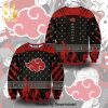 Akatsuki Sharingan Naruto Manga Anime Knitted Ugly Christmas Sweater