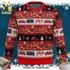 Alien Pine Tree And Snow Mountain Knitted Ugly Christmas Sweater