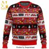 Akaza Demon Slayer Anime Knitted Ugly Christmas Sweater