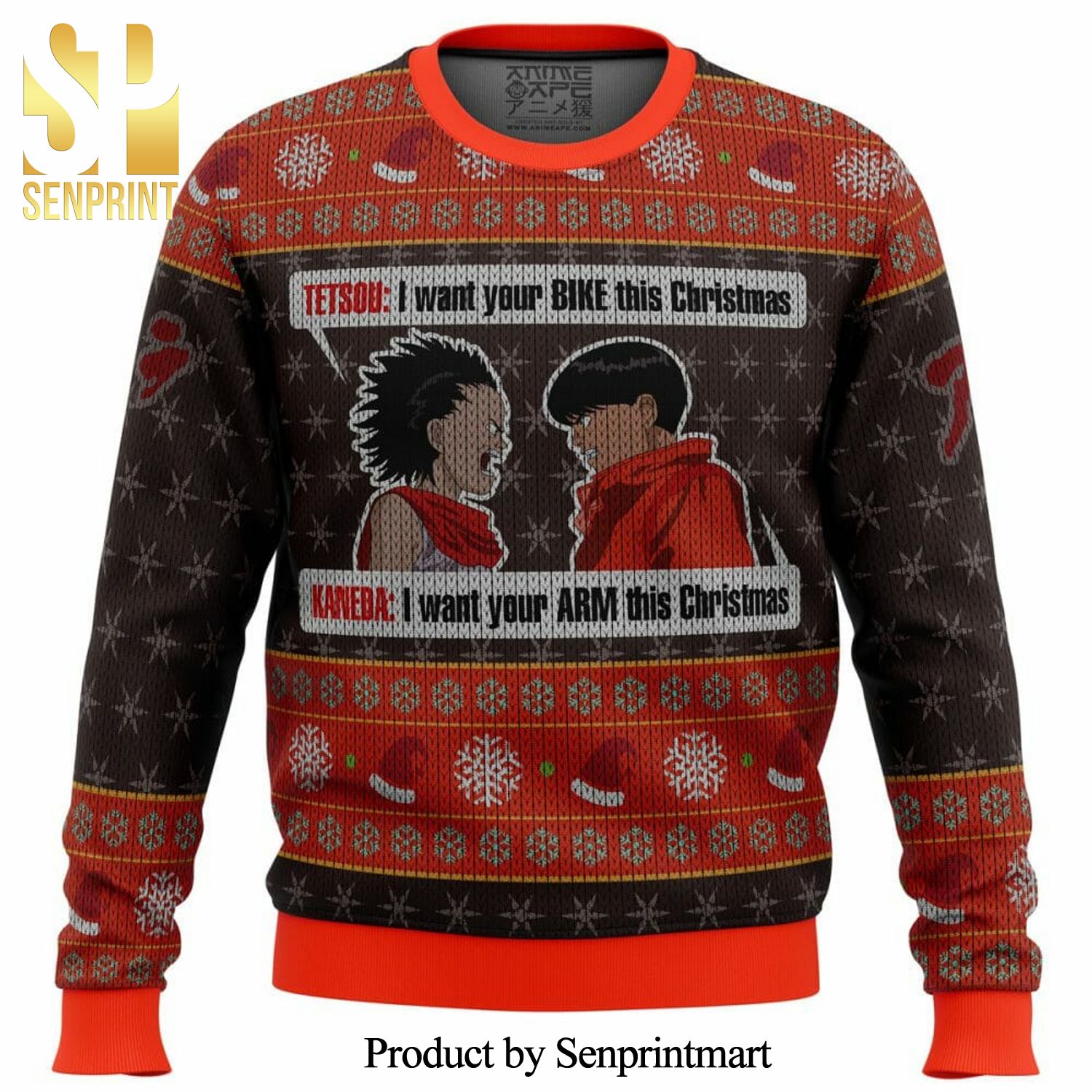 Akira Tetsou Shima And Shotaro Kaneda Knitted Ugly Christmas Sweater