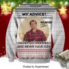 Al Bundy Is My Spirit Animal Married with Children Knitted Ugly Christmas Sweater