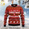 All I Want For Christmas Is Books Knitted Ugly Christmas Sweater