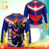 All Might Toshinori Yagi My Hero Academia Manga Anime Christmas Knitted Ugly Christmas Sweater