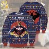 All Might Plus Ultra My Hero Academia Manga Anime Knitted Ugly Christmas Sweater
